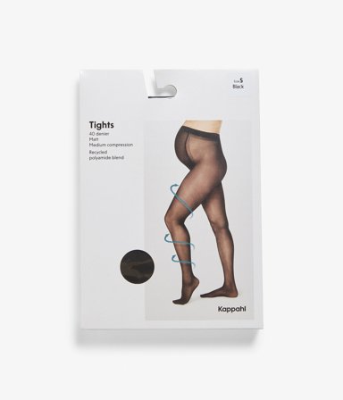 Kappahl | Mamma-tights | Svart