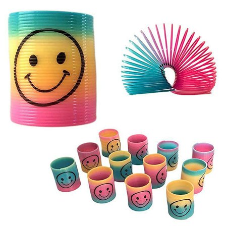 Smile Rainbow Mini Party Bag Coil lasten lelu - varastossa