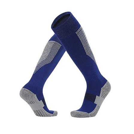 1 par fotballsokker for barn, unisex sportssokker for barn Fotballsokker Anti-skli pustende atletiske rugbysokker