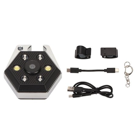 Kannettava videonauhuri 1080P Liiketunnistus Sisäänrakennettu SOS-signaalivalo Minikamera Videonauhuri Taskukamkorderi