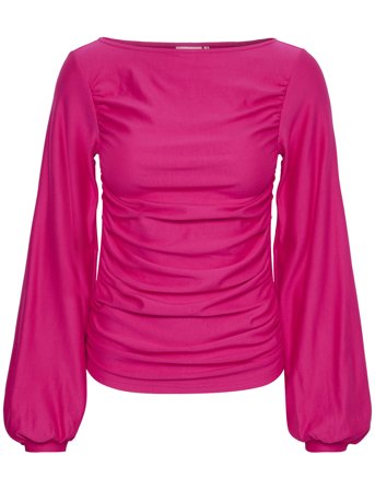 Rifagz Ls Blouse Pink Gestuz