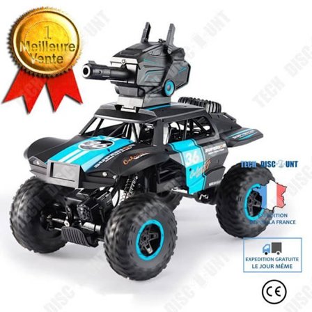 Fjernstyret bil - TD - Vandbombe bil - 4-hjulstræk - Høj hastighed - Klatring