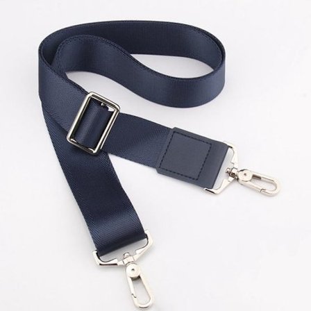 ING Veske reim - Justerbar 83-148cm - 3.8cm bred - Blå