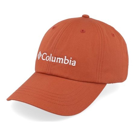 Columbia - Orange unconstructed Keps - Roc Ii Ball Cap Warp Red Dad Cap @ Hatstore