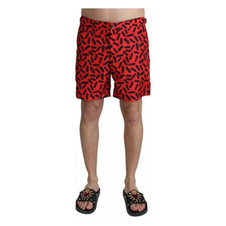 Dolce & Gabbana, Beachwear Czerwony, Mężczyzna, Rozmiar: S