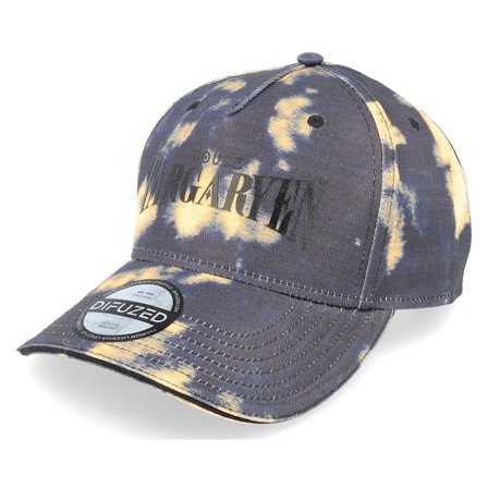 Difuzed - Multi adjustable Lippis - Game of Thrones House Targaryen Tye Dye Black Adjustable @ Hatstore