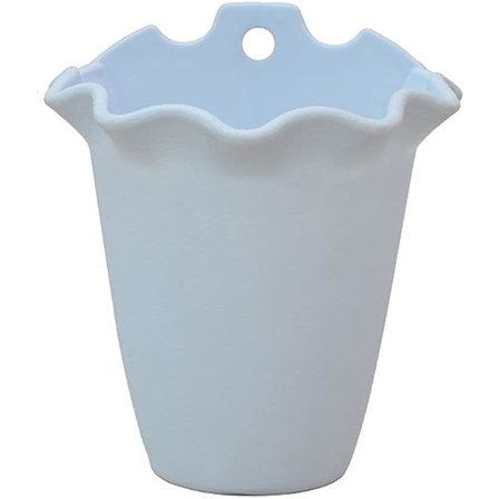 Hängande Planter Vägg Hängande Planter Plast Blomkrukor Växt Odlad Bassäng 6 Färger Trädgårdskruka med Haken, Hängande Krukor för Balkong Fönsterbräda