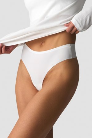 Invisible Brazilian Panty White 3-pack