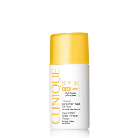 Clinique SPF50 Mineral Sunscreen Fluid For Face 30ml - Solare viso alta prot.
