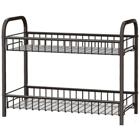 Krydderhylle for kjøkkenbenk, sklisikker krydderoppbevaringshylle for -spisestue,