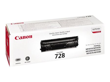 Canon Toner, 728, 3500B002AA, svart, singelförpackning - Lyreco - Toner och bläck - Tonerkassetter - Toner Canon