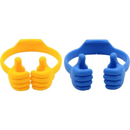 Thumbs Up 2-pak Tablet Stand, Tablet Display Stand Holder til skrivebord, Tablet Stand Kompatibel med iPad-serien, Samsung Galaxy Tabs