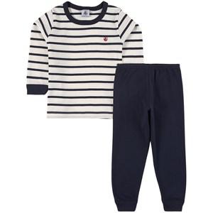 Kids - Petit Bateau White Striped Pajamas 6 years - Nightwear - 6 years - White - Junge