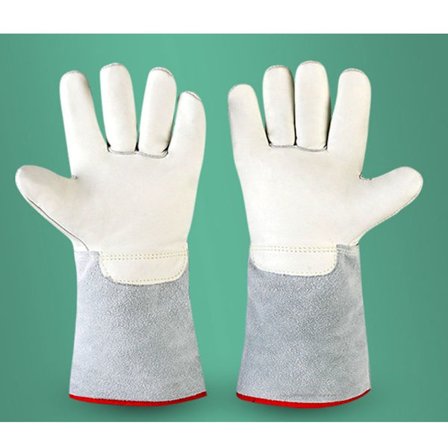 1 par svejsehansker svejsehandsker Loddetilbehør