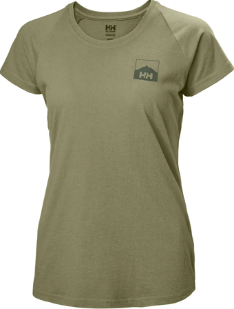 Helly Hansen W's Nord Graphic Drop T-Shirt Lav Green