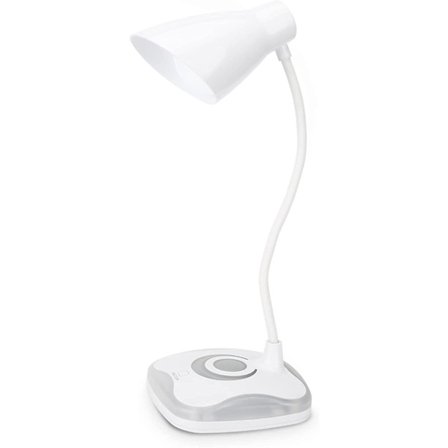 LED Bordlampe, 4w USB Genopladelig Læselampe, Stemningslys Med Base