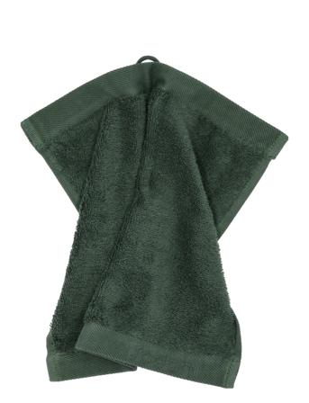 Washcloth 30X30 Comfort O Deep Green Home Textiles Bathroom Textiles Towels & Bath Towels Face Towels Vihreä Södahl