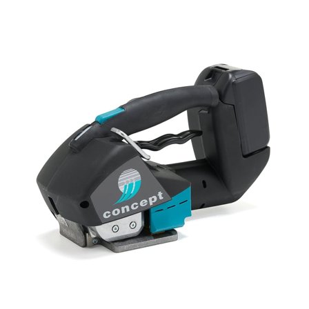 Vannekiristin PP- ja PET-vanteelle, akkukäyttöinen