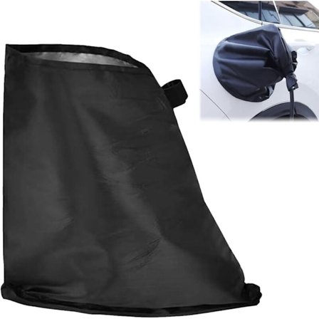 Magnetisk EV Ladeportdeksel, Vanntett Ladepluggbeskytter for Elektriske Kjøretøy