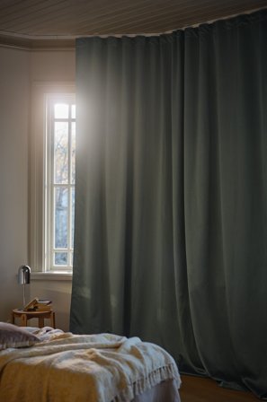 Jotex - Blendingsgardin 1 Lengde - Ekstra Bred Grønn - KYLIE - Kjøp Mørkleggingsgardiner hos Jotex