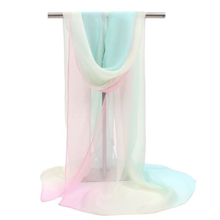 Tørklæde Sjaler PINK BLÅ PINK BLÅ