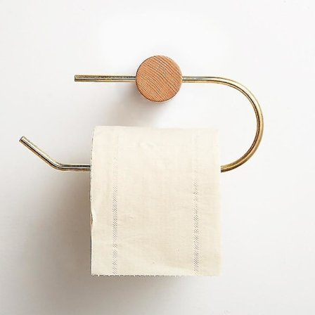 Nordisk Håndklædeophæng Toiletrulleholder Badeværelse