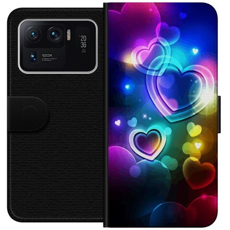 Yhteensopiva Lompakkokotelo Xiaomi Xiaomi Mi 11 Ultra NeonRakkaus