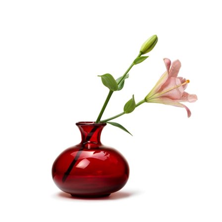 In Flore Erika Vas Krukor & vaser Röd