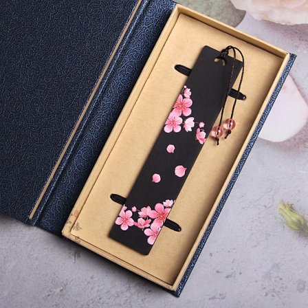 Käsintehtyt Puinen Kirjanmerkki, Ihanteellinen Lahja Naisille/Miehille/Ystäville/Tytöille