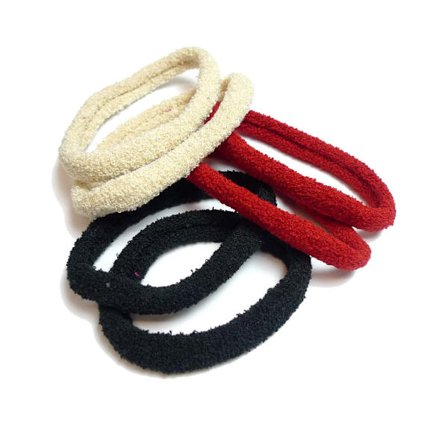 Hårsnoddar stora 6-pack