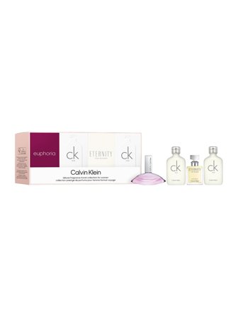 Calvin Klein Mixed Lines Set cont.: 2x CK One Eau de Toilette 10 ml + Eternity Eau de Toilette 5 ml + Euphoria Eau de Toilette 4 ml 1.0items
