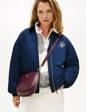 Tommy Hilfiger Th Glam Conv Med Crossover - Burgundy - ONE SIZE