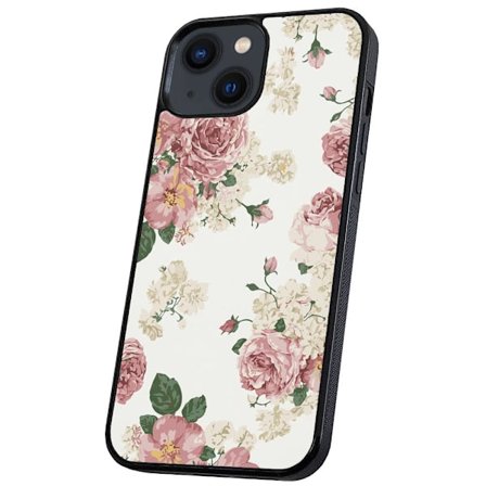 iPhone 13 - Cover/Mobilcover Retro Blomster