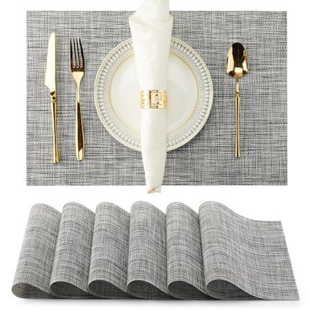 st - Bordstabletter - Bordsmatta - PVC bordstablett - Isolermatta för matbord - Tvättbara bordstabletter - Icke