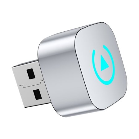 Trådlös CarPlay Android Auto 2-i-1 Smart Bilanslutningsbox Kompatibelt med Apple iPhone och Android-enheter