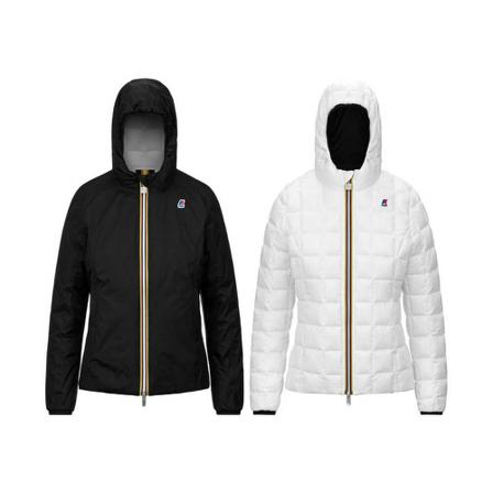 K-Way Lily Thermo Plus.2 Double Giacca Sort, Dame Vinterjakker