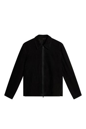 J.Lindeberg - Jase WR Suede Overshirt - Schwarz - Mann - L