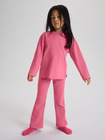 Pitkähihainen t-paita Polarn O. Pyret 86 lastenvaatteet pink