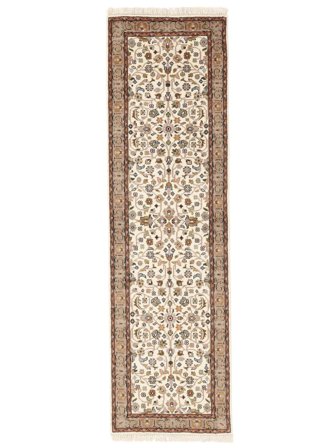 Bidjar Indisch Teppich Orientalischer Läufer Braun/Beige (Wolle, Indien)