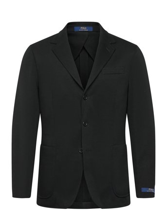 Polo Ralph Lauren Polo Soft Modern Double-Knit Suit Jacket - Black - L