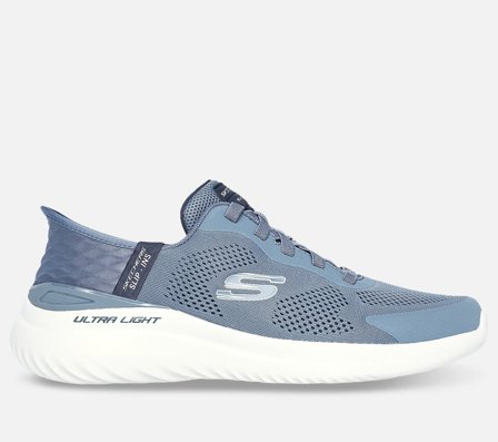 Skechers, Slip-ins: Bounder 2.0 - Emerged, 43, Blå, Herre