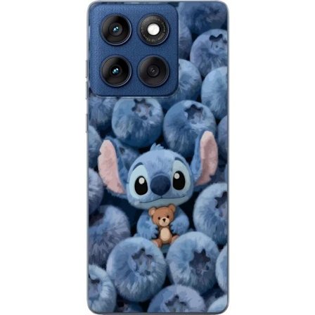 Kompatibelt Mobildeksel til Motorola Edge 60 Lady Gaga minimalistisk plakat med gitar og monokrom design