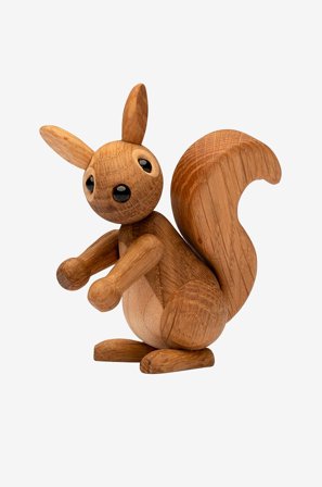 Spring Copenhagen - Trädekoration Penaut Ekorrunge 8,5 cm - Natur - Prydnadssaker - Från Homeroom