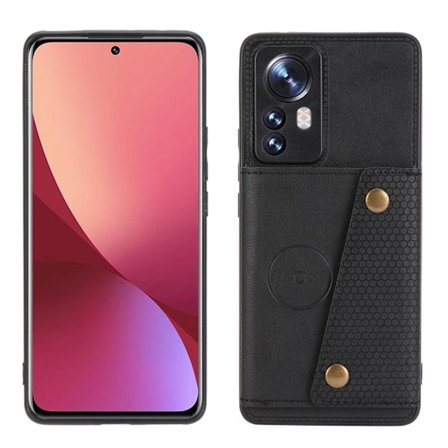 Skal Med Plånbok Xiaomi 12 Pro Svart
