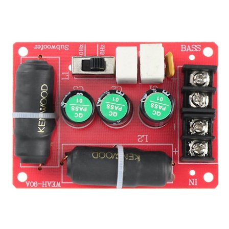 Ren Subwoofer Andenordens Crossover Højttaler Frekvensdeler DIY Hjemmebiograf