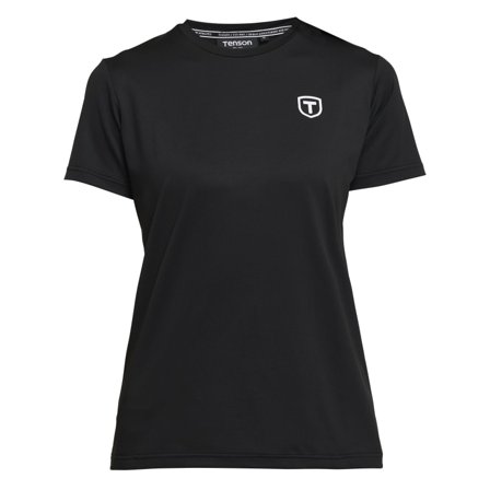 Tenson Icon Tee Women ́s Women Short sleeved fitness sweater Black S