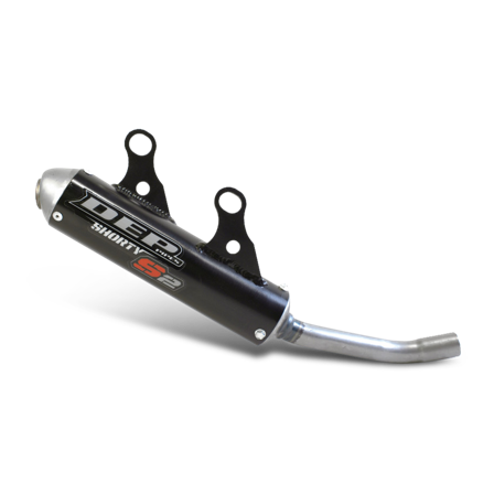 Lyddæmper DEP Pipes Shorty Sort - Yamaha YZ 125 2022-2026
