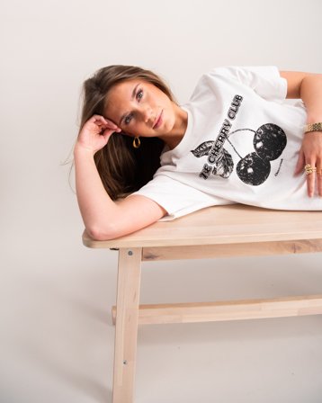 Sofie Schnoor T-shirt Hvit T-skjorter Jente - Kids Brand Store