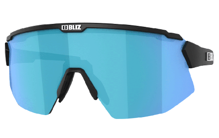 Bliz Breeze Small Small Matt Black Brown W Blue Multi + Spare Lens Orange