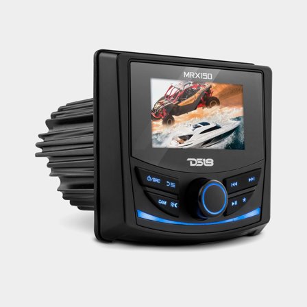 Stereo marino DS18, 12 V, 200 W, nero